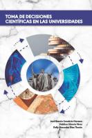 Cover for Toma de decisiones científicas en las universidades