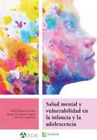 Cubierta para Salud mental y vulnerabilidad en la infancia y la adolescencia