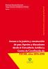 Cubierta para Acceso a la justicia y construcción de paz. Aportes y discusiones desde el Consultorio Jurídico y Centro de Conciliación de CECAR, años 2016-2018