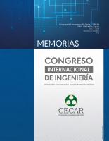 Cover for Memorias Congreso Internacional de Ingeniería “Integrando conocimientos, transformando sociedades”