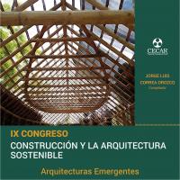 Cubierta para IX CONGRESO DE LA CONSTRUCCIÓN Y LA ARQUITECTURA SOSTENIBLE 2019: Arquitecturas Emergentes